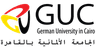 The German University in Cairo logo